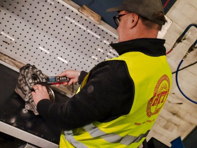 Vaihteiston laakerien kunnon mittaus